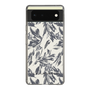 Slim Protection Case［ LAGUNAMOON - BotanicalJacquard - White×Black ］