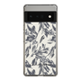 Slim Protection Case［ LAGUNAMOON - BotanicalJacquard - White×Black ］
