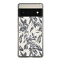 Slim Protection Case［ LAGUNAMOON - BotanicalJacquard - White×Black ］