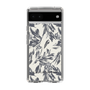 Slim Protection Case［ LAGUNAMOON - BotanicalJacquard - White×Black ］