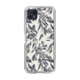 Slim Protection Case［ LAGUNAMOON - BotanicalJacquard - White×Black ］