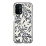 Slim Protection Case［ LAGUNAMOON - BotanicalJacquard - White×Black ］