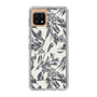 Slim Protection Case［ LAGUNAMOON - BotanicalJacquard - White×Black ］