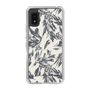 Slim Protection Case［ LAGUNAMOON - BotanicalJacquard - White×Black ］