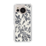 Slim Protection Case［ LAGUNAMOON - BotanicalJacquard - White×Black ］