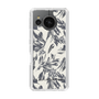 Slim Protection Case［ LAGUNAMOON - BotanicalJacquard - White×Black ］