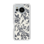 Slim Protection Case［ LAGUNAMOON - BotanicalJacquard - White×Black ］