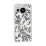 Slim Protection Case［ LAGUNAMOON - BotanicalJacquard - White×Black ］