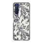 Slim Protection Case［ LAGUNAMOON - BotanicalJacquard - White×Black ］