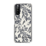 Slim Protection Case［ LAGUNAMOON - BotanicalJacquard - White×Black ］