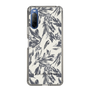 Slim Protection Case［ LAGUNAMOON - BotanicalJacquard - White×Black ］