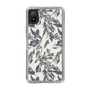 Slim Protection Case［ LAGUNAMOON - BotanicalJacquard - White×Black ］