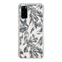 Slim Protection Case［ LAGUNAMOON - BotanicalJacquard - White×Black ］
