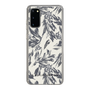 Slim Protection Case［ LAGUNAMOON - BotanicalJacquard - White×Black ］