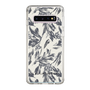 Slim Protection Case［ LAGUNAMOON - BotanicalJacquard - White×Black ］
