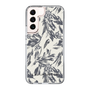 Slim Protection Case［ LAGUNAMOON - BotanicalJacquard - White×Black ］