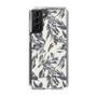 Slim Protection Case［ LAGUNAMOON - BotanicalJacquard - White×Black ］