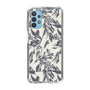 Slim Protection Case［ LAGUNAMOON - BotanicalJacquard - White×Black ］