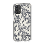 Slim Protection Case［ LAGUNAMOON - BotanicalJacquard - White×Black ］