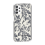 Slim Protection Case［ LAGUNAMOON - BotanicalJacquard - White×Black ］