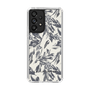 Slim Protection Case［ LAGUNAMOON - BotanicalJacquard - White×Black ］