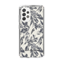 Slim Protection Case［ LAGUNAMOON - BotanicalJacquard - White×Black ］