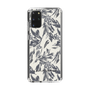 Slim Protection Case［ LAGUNAMOON - BotanicalJacquard - White×Black ］