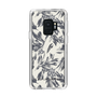 Slim Protection Case［ LAGUNAMOON - BotanicalJacquard - White×Black ］