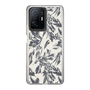 Slim Protection Case［ LAGUNAMOON - BotanicalJacquard - White×Black ］