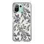 Slim Protection Case［ LAGUNAMOON - BotanicalJacquard - White×Black ］