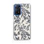 Slim Protection Case［ LAGUNAMOON - BotanicalJacquard - White×Black ］