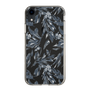 Slim Protection Case［ LAGUNAMOON - BotanicalJacquard - Clear×Black ］