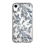 Slim Protection Case［ LAGUNAMOON - BotanicalJacquard - Clear×Black ］
