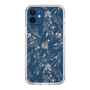 Slim Protection Case［ LAGUNAMOON - BotanicalJacquard - Clear×Black ］