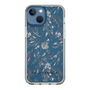 Slim Protection Case［ LAGUNAMOON - BotanicalJacquard - Clear×Black ］