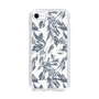 Slim Protection Case［ LAGUNAMOON - BotanicalJacquard - Clear×Black ］