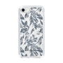 Slim Protection Case［ LAGUNAMOON - BotanicalJacquard - Clear×Black ］