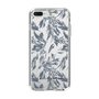 Slim Protection Case［ LAGUNAMOON - BotanicalJacquard - Clear×Black ］