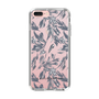 Slim Protection Case［ LAGUNAMOON - BotanicalJacquard - Clear×Black ］