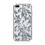 Slim Protection Case［ LAGUNAMOON - BotanicalJacquard - Clear×Black ］