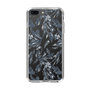 Slim Protection Case［ LAGUNAMOON - BotanicalJacquard - Clear×Black ］