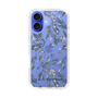 Slim Protection Case［ LAGUNAMOON - BotanicalJacquard - Clear×Black ］