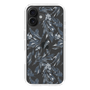 Slim Protection Case［ LAGUNAMOON - BotanicalJacquard - Clear×Black ］