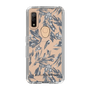 Slim Protection Case［ LAGUNAMOON - BotanicalJacquard - Clear×Black ］