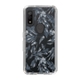 Slim Protection Case［ LAGUNAMOON - BotanicalJacquard - Clear×Black ］