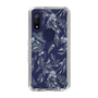 Slim Protection Case［ LAGUNAMOON - BotanicalJacquard - Clear×Black ］
