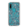 Slim Protection Case［ LAGUNAMOON - BotanicalJacquard - Clear×Black ］