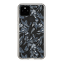 Slim Protection Case［ LAGUNAMOON - BotanicalJacquard - Clear×Black ］