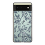 Slim Protection Case［ LAGUNAMOON - BotanicalJacquard - Clear×Black ］