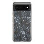 Slim Protection Case［ LAGUNAMOON - BotanicalJacquard - Clear×Black ］